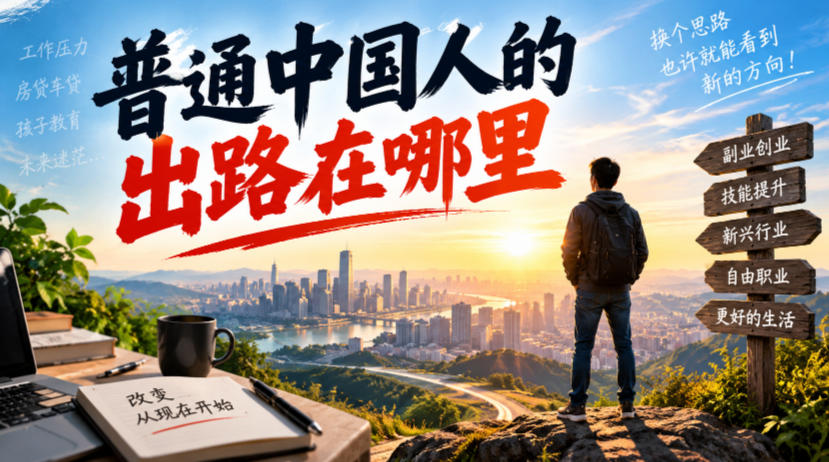付费文章：普通中国人的出路在哪里-轻创终点站