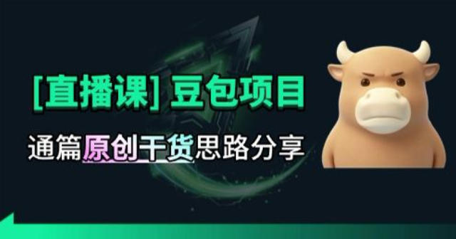 【直播课】原创思路打豆包项目，全是独家思路分析-轻创终点站