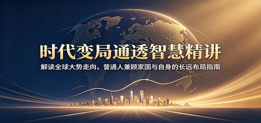 时代变局通透智慧精讲：解读全球大势走向，普通人兼顾家国与自身的长远布局指南-源创文化:轻创终点站
