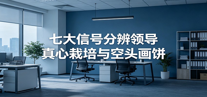 付费文章《七大信号分辨领导真心栽培与空头画饼》读懂管理背后人性逻辑-源创文化:轻创终点站