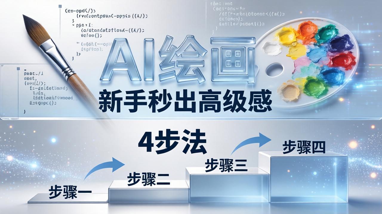 AI绘画入门别再硬磕了！即梦4步法：万能提示词公式+BRTR框架，新手秒出高级感-源创文化:轻创终点站