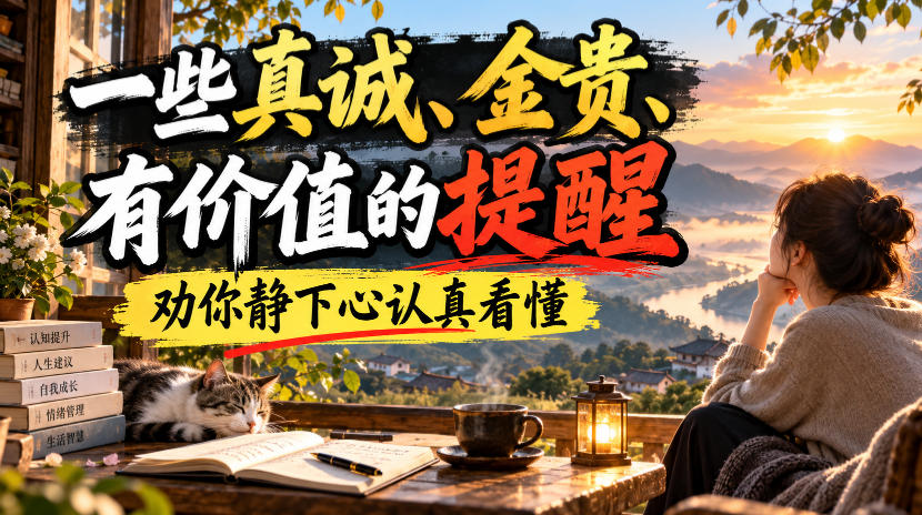 付费文章：一些真诚、金贵、有价值的提醒，劝你静下心认真看懂-轻创终点站