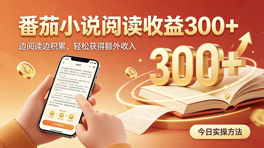 全自动番茄挂机玩法，日入300+，操作门槛低，一台电脑即可开展-轻创终点站