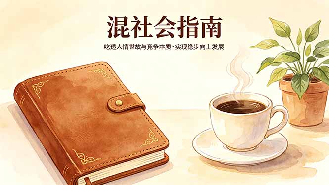 付费文章：混社会指南，吃透人情世故与竞争本质，实现稳步向上发展-源创文化:轻创终点站