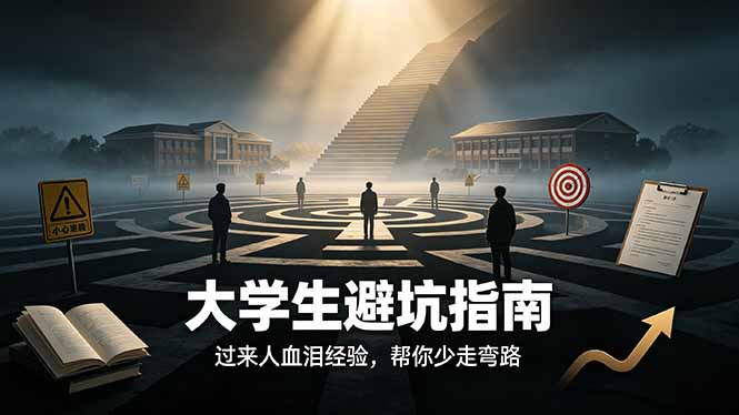 付费文章:大学生避坑指南 ,过来人血泪经验,帮你少走弯路-源创文化:轻创终点站