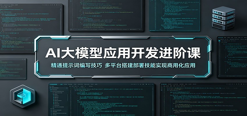 AI大模型应用开发进阶课：精通提示词编写技巧，多平台搭建部署技能实现商用化应用-源创文化:轻创终点站