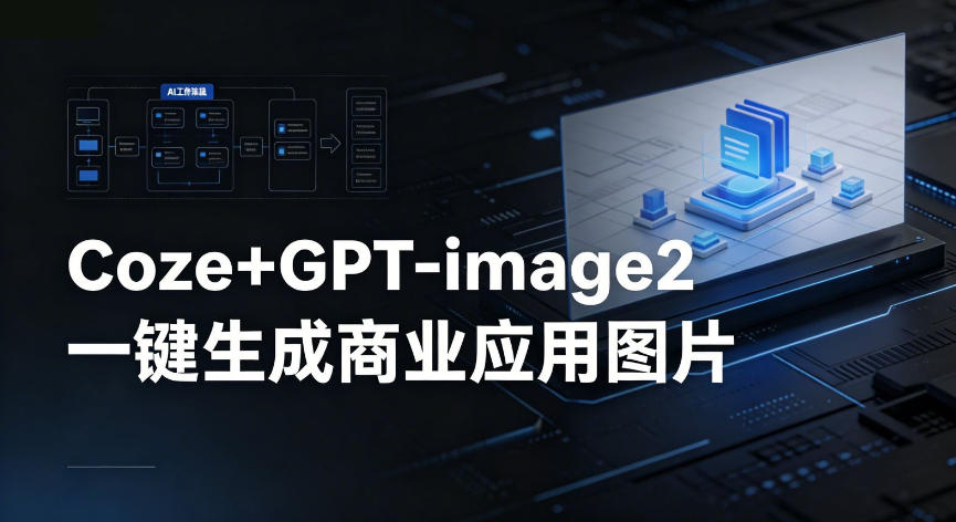 【Coze工作流搭建实操教程】coze+GPT-image2一键生成商业应用图片，全流程保姆级教学-源创文化:轻创终点站