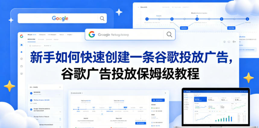 新手如何快速创建一条谷歌投放广告，谷歌广告投放保姆级教程-源创文化:轻创终点站