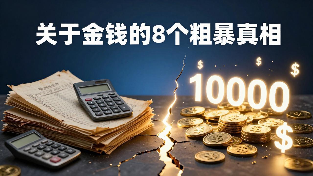 付费文章：关于金钱的 8 个粗暴真相，彻底重塑你的赚钱思维与财富认知-源创文化:轻创终点站