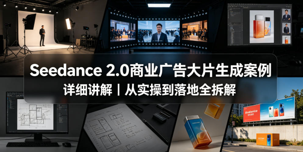Seedance 2.0商业广告大片生成案例详细讲解｜从实操到落地全拆解-源创文化:轻创终点站