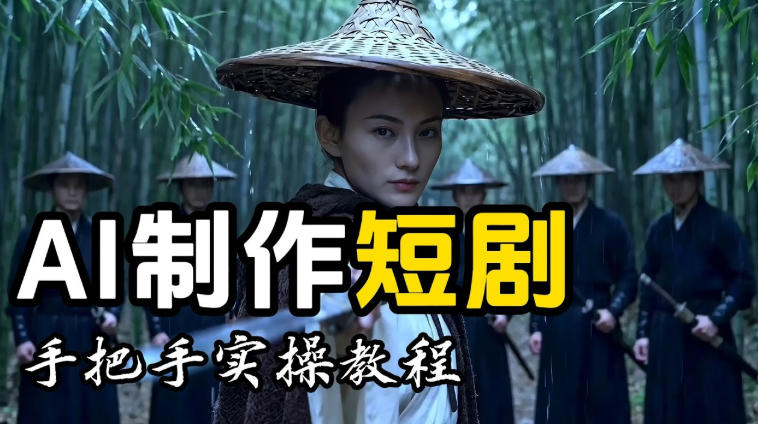 【保姆级手把手教程】AI短剧制作完整流程教学，从小白零基础到成片大神-轻创终点站
