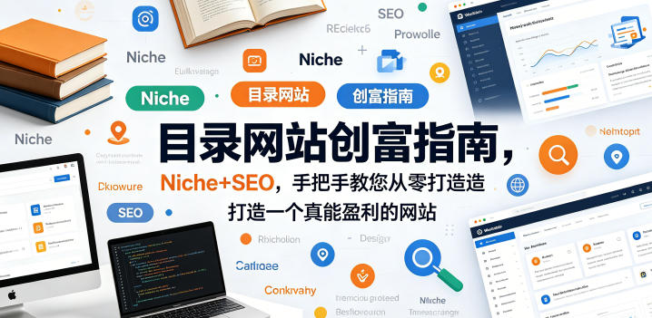 目录网站创富指南，Niche+SEO，手把手教您从零打造打造一个真能盈利的网站【原创双语字幕】-源创文化:轻创终点站