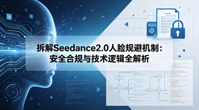 拆解Seedance2.0人脸规避机制：安全合规与技术逻辑全解析-源创文化:轻创终点站