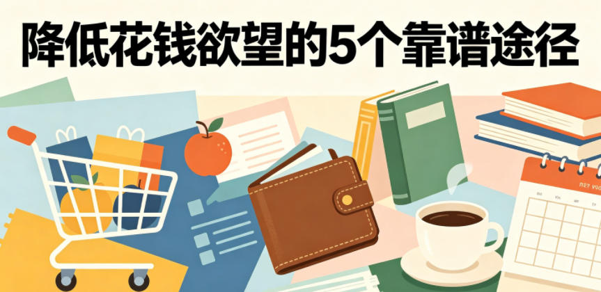 付费文章：降低花钱欲望的5个靠谱途径-源创文化:轻创终点站