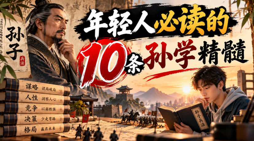某公众号付费文章：年轻人必读的10条孙学精髓-轻创终点站