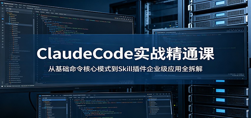 ClaudeCode实战精通课：从基础命令核心模式到Skill插件企业级应用全拆解-源创文化:轻创终点站