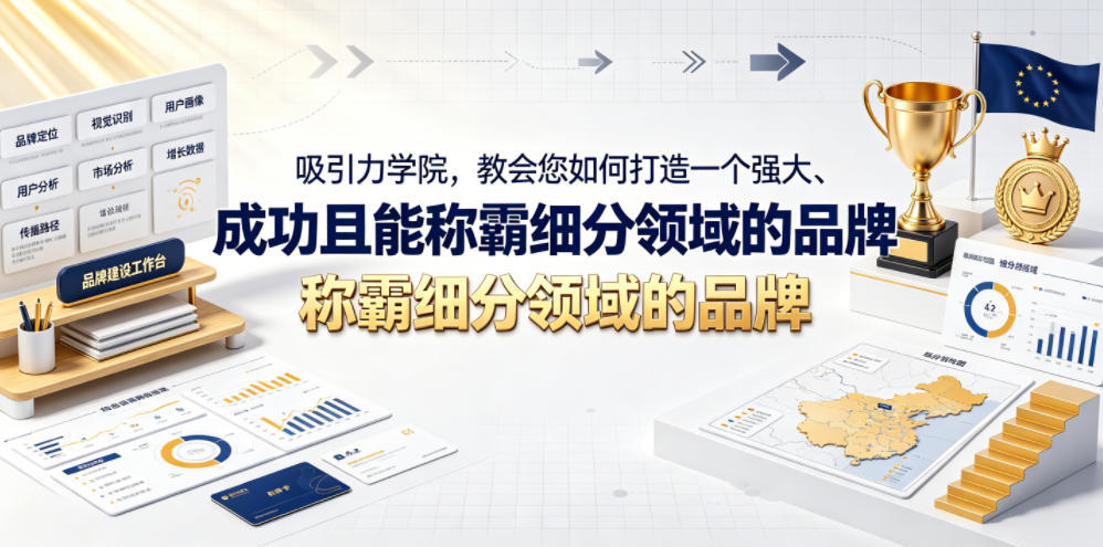 吸引力学院，教会您如何打造一个强大、成功且能称霸细分领域的品牌！【原创双语字幕】-源创文化:轻创终点站